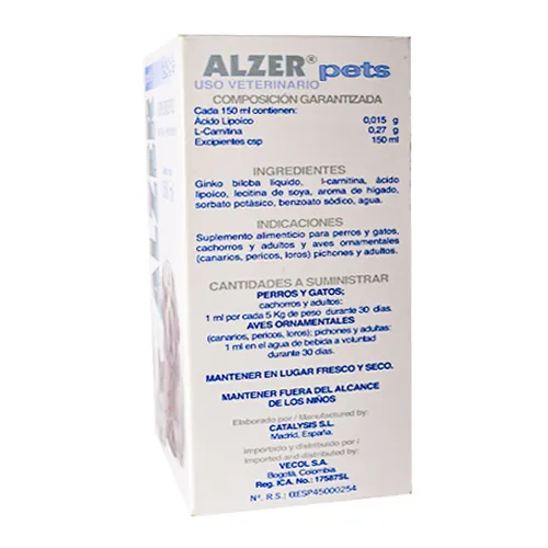 Vecol - Alzer Pets.