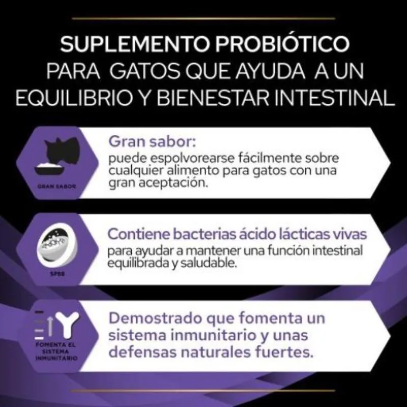 Pro Plan Veterinary Diets - Supplement Fortiflora X 30 Unid