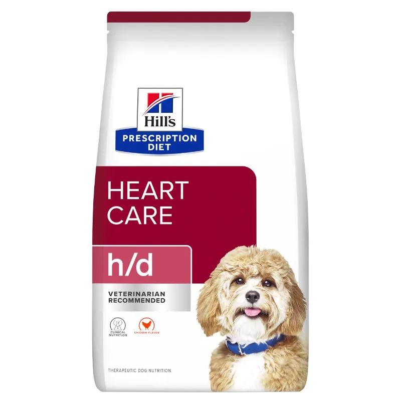 Hills Pd - H/D Alimento Saludable Perro Cuidado Cardiaco Sabor Pollo