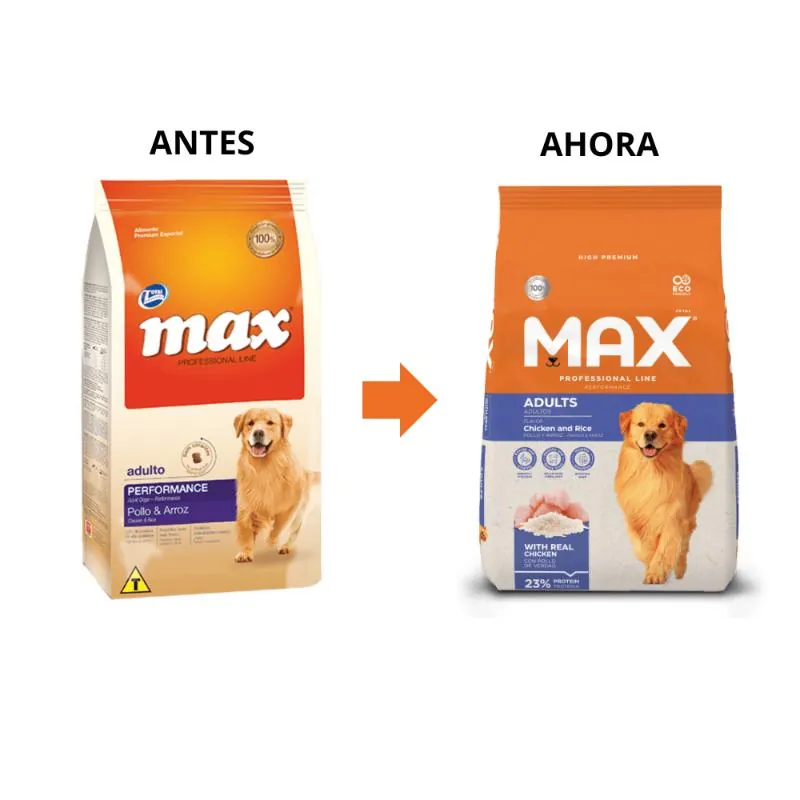 Max - Professional Line Adulto Performance Pollo & Arroz