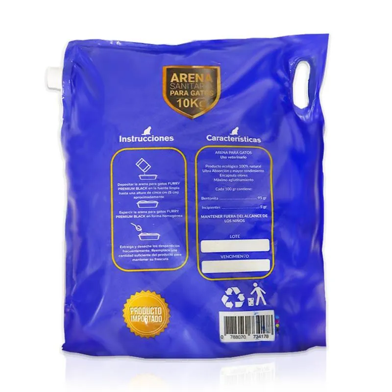 Furry Blue - Arena Aglomerante Super Premium