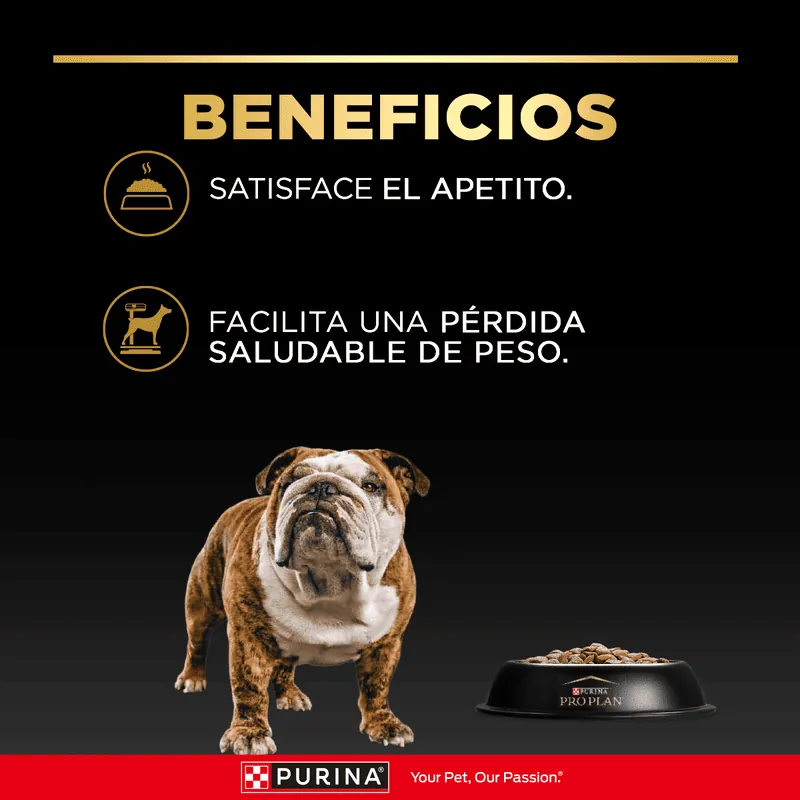 Pro Plan - Adultos razas medianas y grandes con calorías reducidas Optifit