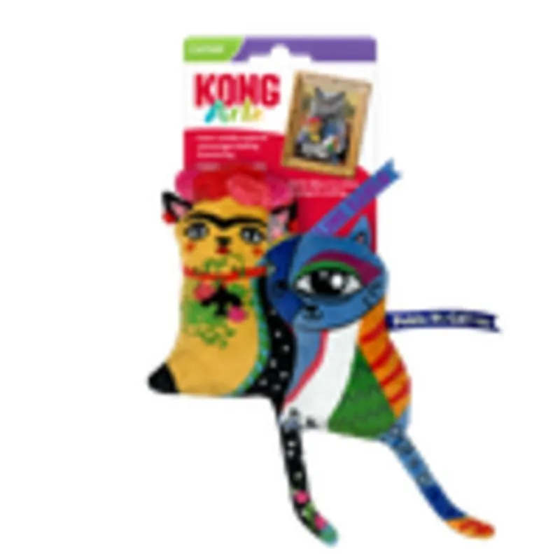 Kong - Gato Peluche Artes x 2 Kahlo - Picasso