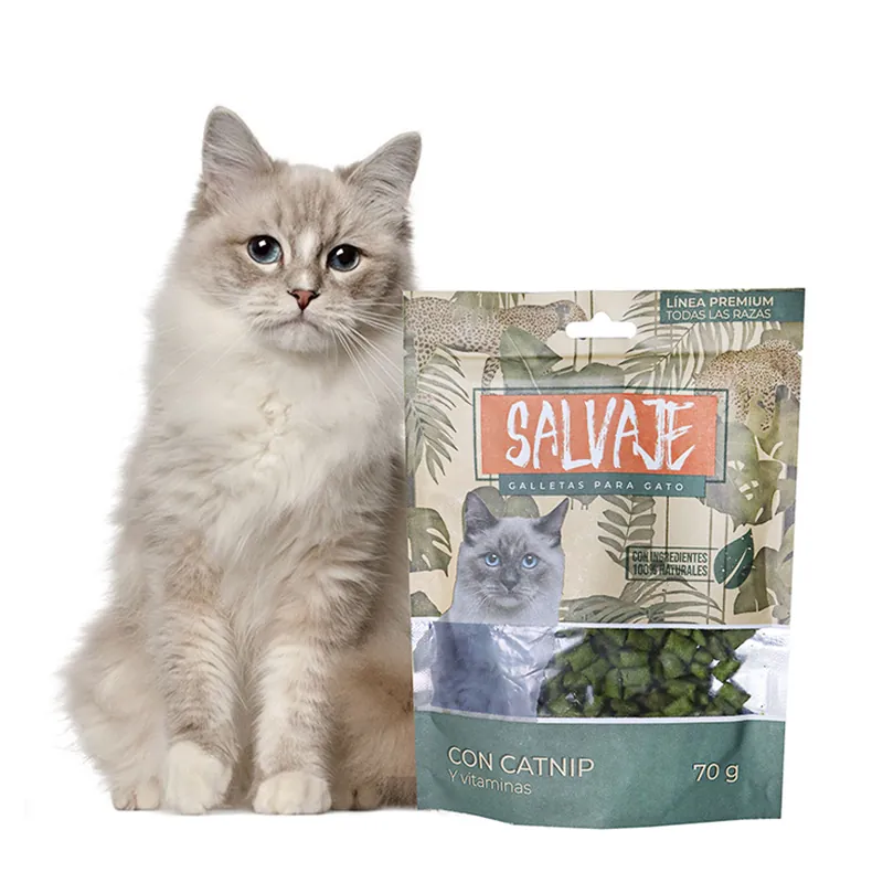 Salvaje - Galletas para Gato con Catnip y Vitaminas