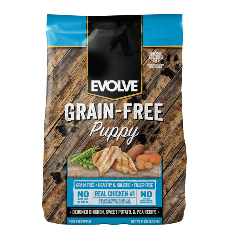 Evolve - Devoned Chicken Potato & Pea Recipe Dog Puppy