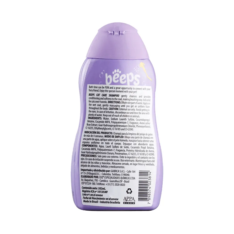 Beeps - Cat Care Shampoo