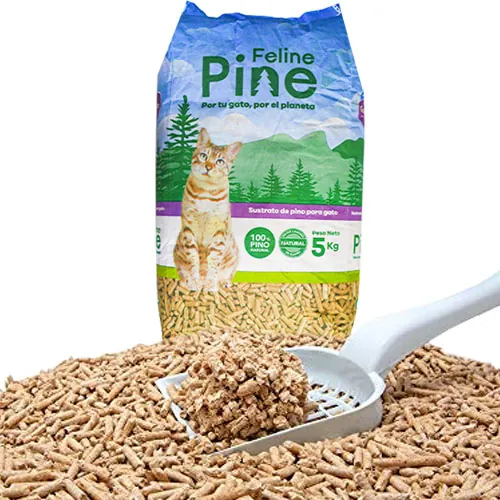 Feline Pine - Arena Ecológica Para Gato