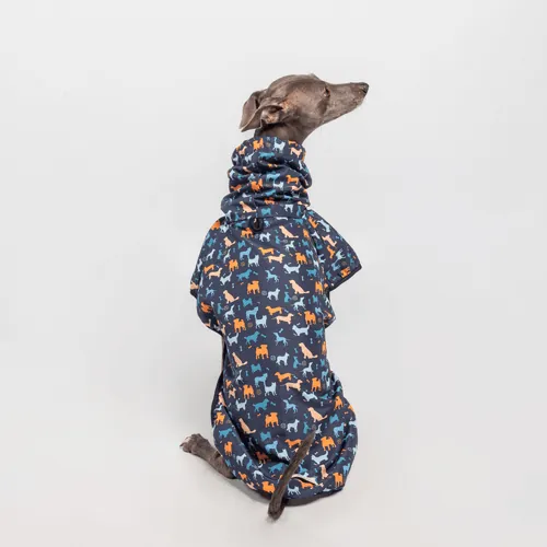 Royal Pets - Capa De Lluvia Para Mascotas - Azul
