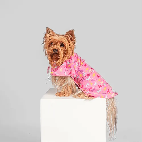 Royal Pets - Capa De Lluvia Para Mascotas - Rosado