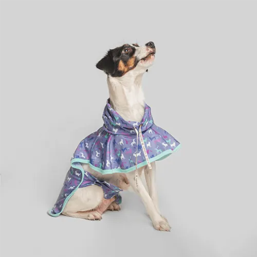 Royal Pets - Capa De Lluvia Para Mascotas - Morado