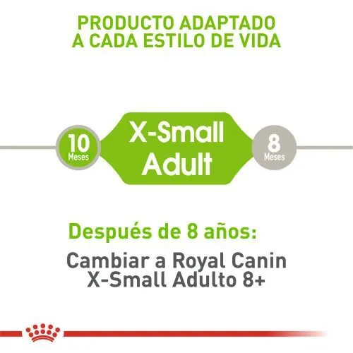 Royal Canin - Xsmall Adulto 8+