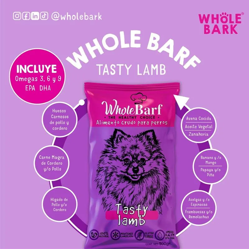 Whole Barf - Tasty Lamb