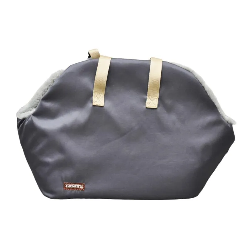 4 Moments - Bolso Mascota Verde Militar / Gris 44x31x17 cm