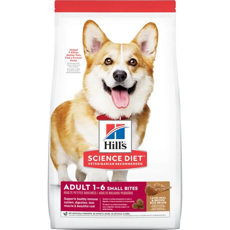 Hills Sd- Small Bites Alimento Perro Adulto Sabor Cordero