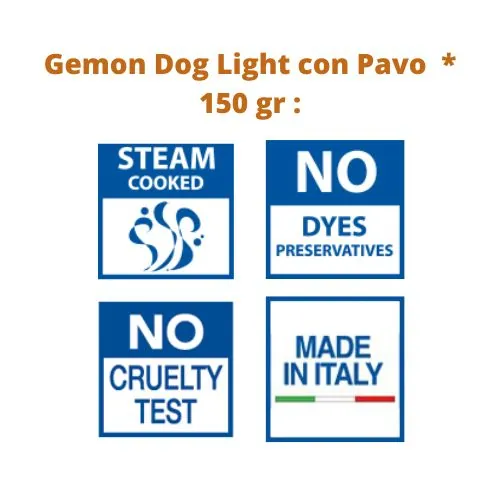 Gemon - Dog Pate Light With Turkey