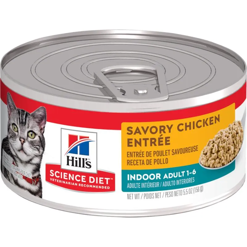 Hills Sd - Adult Indoor Alimento Húmedo Gato De Interior Sabor Pollo