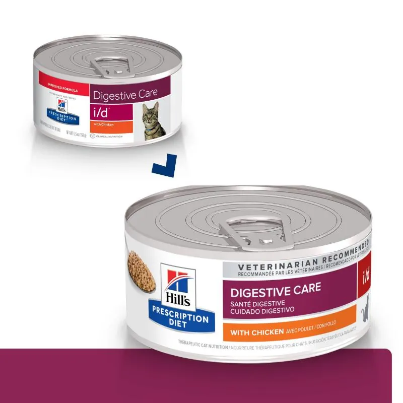 Hills Pd - I/D Alimento Húmedo Para Gato Cuidado Digestivo Sabor Pollo