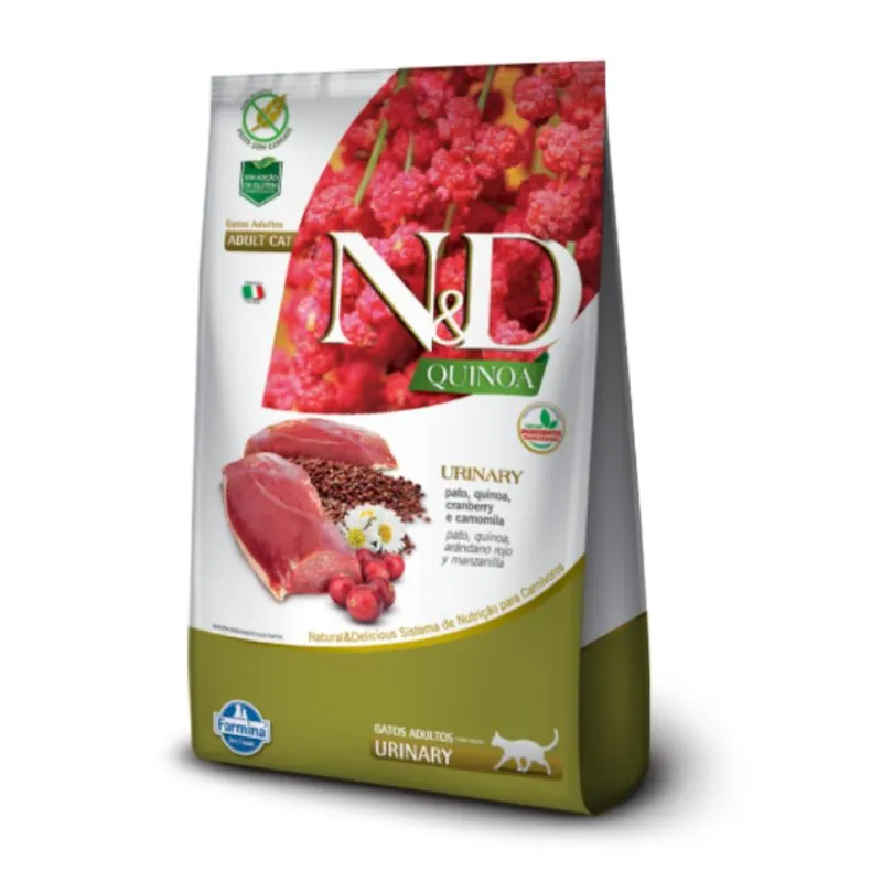 N&D - Quinoa Feline Adult Urinary Pato