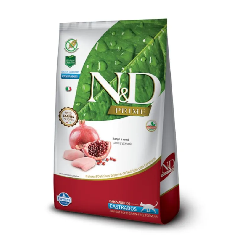 N&D - Prime Feline Frango Adult Castrado