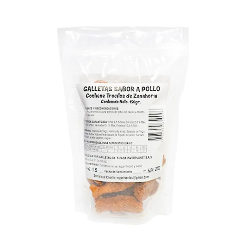 Mypet - Galleta De Pollo Y Zanahoria