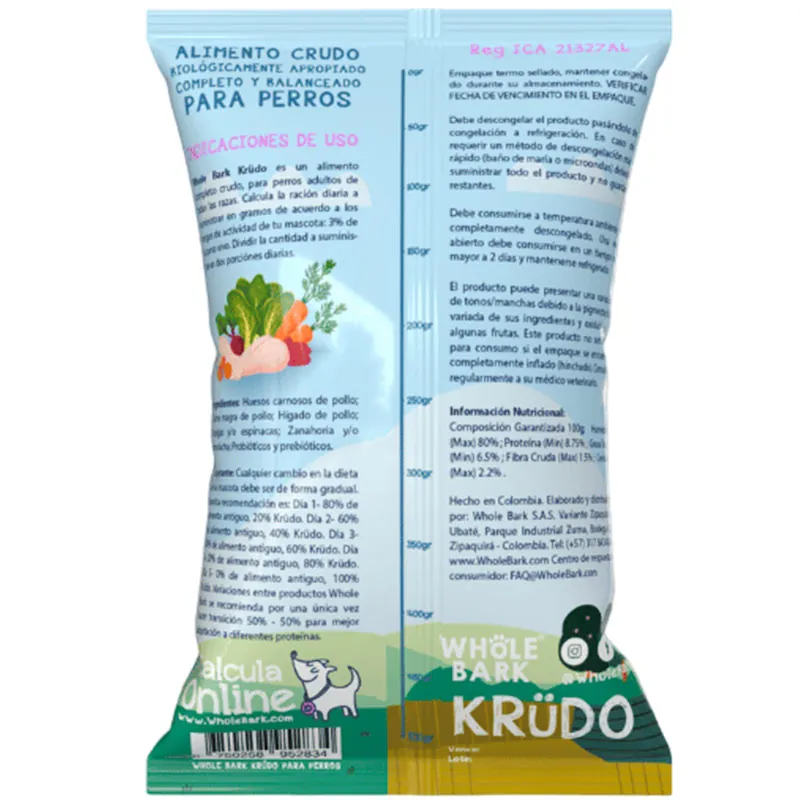 Whole Barf - Krüdo Grain Free