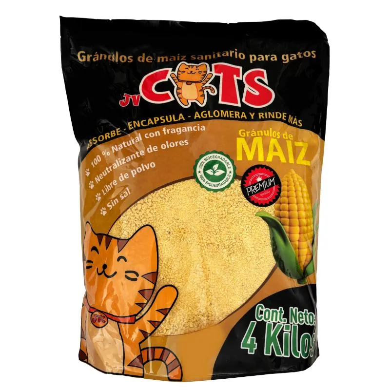Jv Cats - Arena Granulos De Maiz