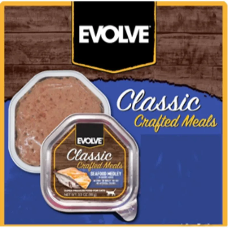 Evolve - Dog Bandeja Classic Crafted Meals Pollo