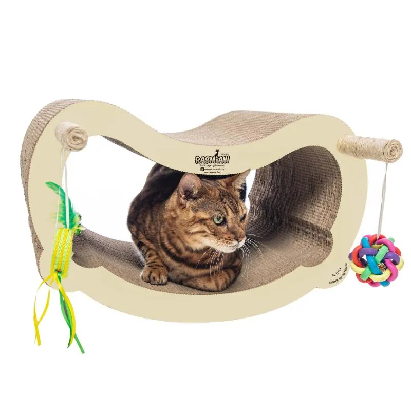 Rasmiaw - Rascador Para Gatos Medianos ó Para Más De Un Gato