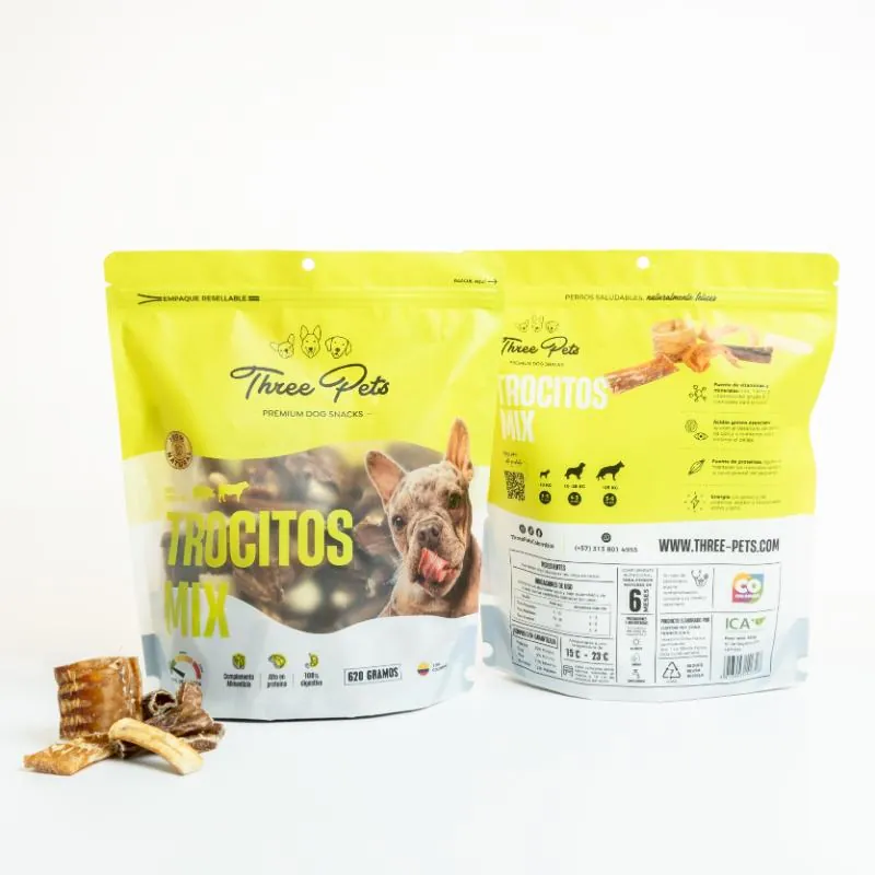 Bombonera Trocitos Mix Three Pets