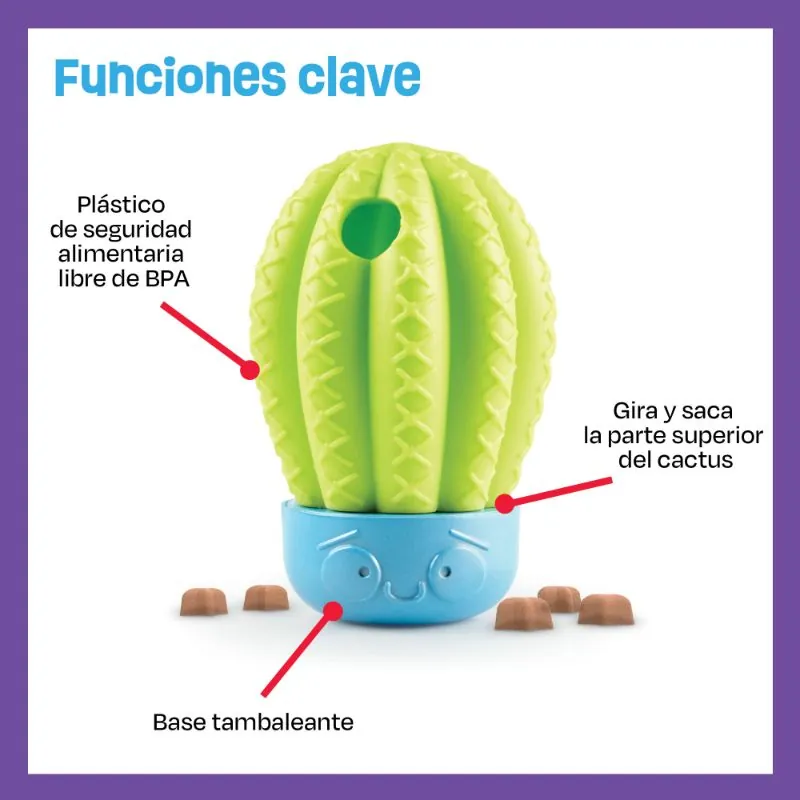 Brightkins - Dispensador De Premios En Forma De Cactus
