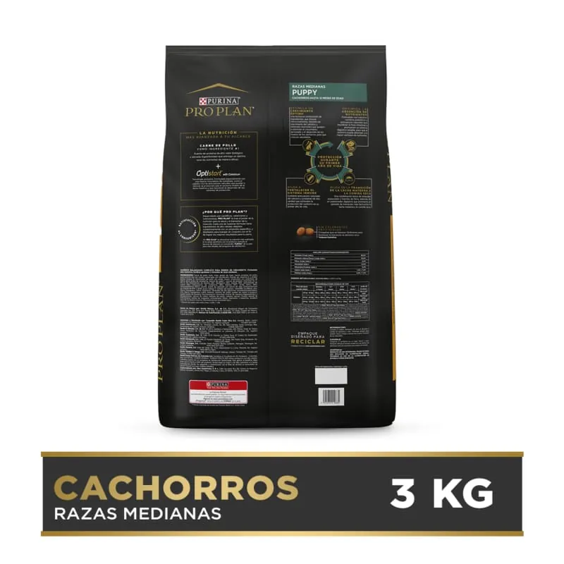 Pro Plan - Cachorros razas medianas con OptiStart