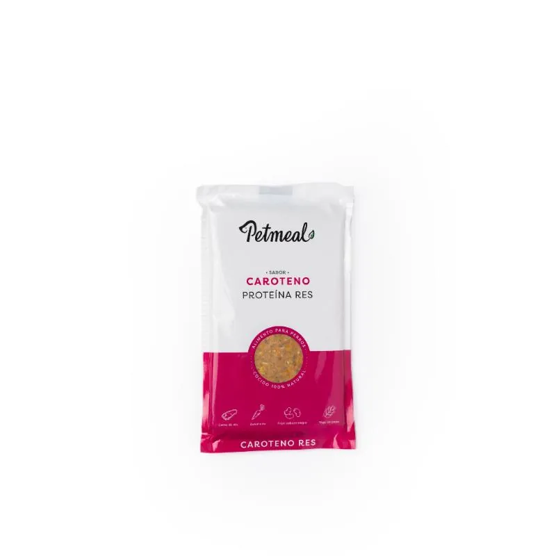 Petmeal Dieta Cocida Natural Perros - Caroteno Res