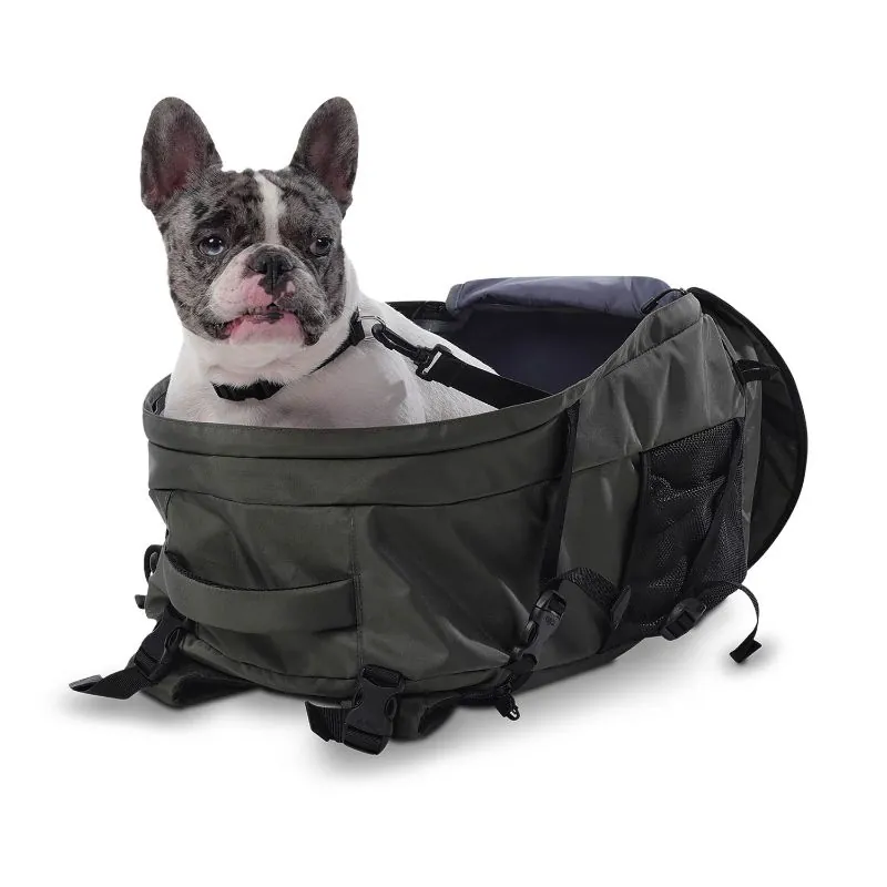 Totto Pets - Morral Cargador Meraki Mascotas Verde