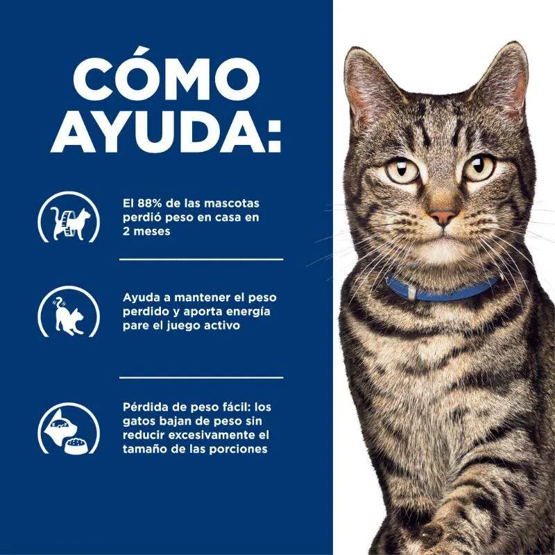 Hills Pd-Metabolic Alimento Gato Pérdida/Mantenimiento Peso Sabor Pollo