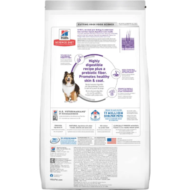 Hills Sd - Piel Y Estomago Sensible Alimento Perro Adulto Sabor Pollo