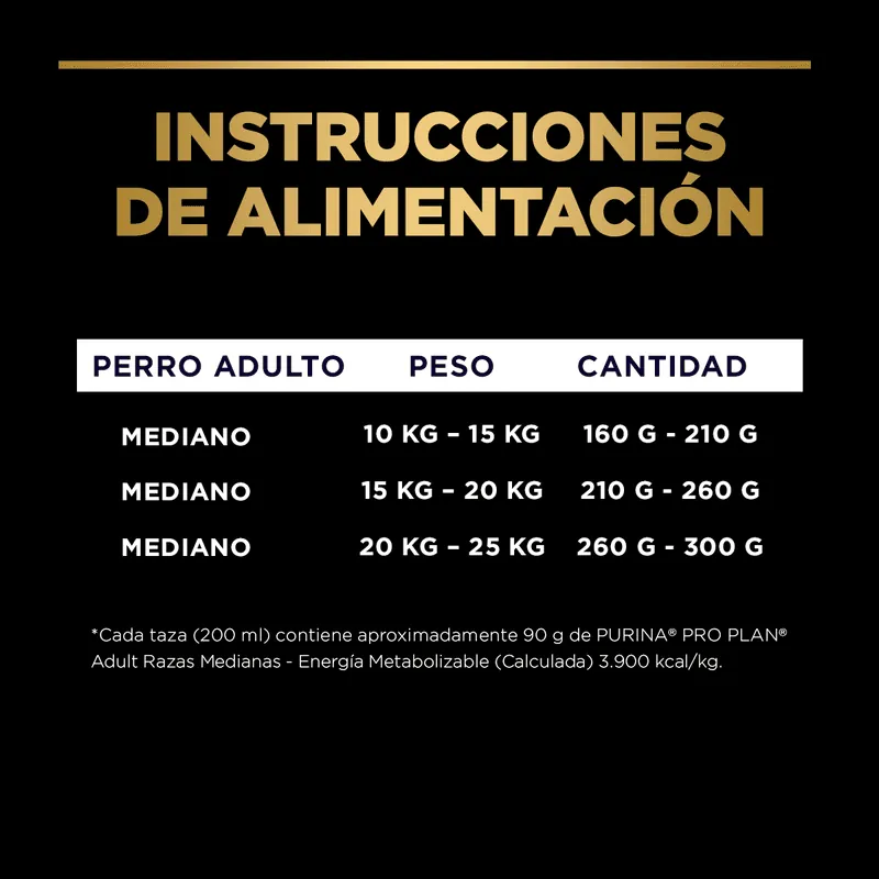 Pro Plan - Adultos razas medianas con OptiHealth Spirulina