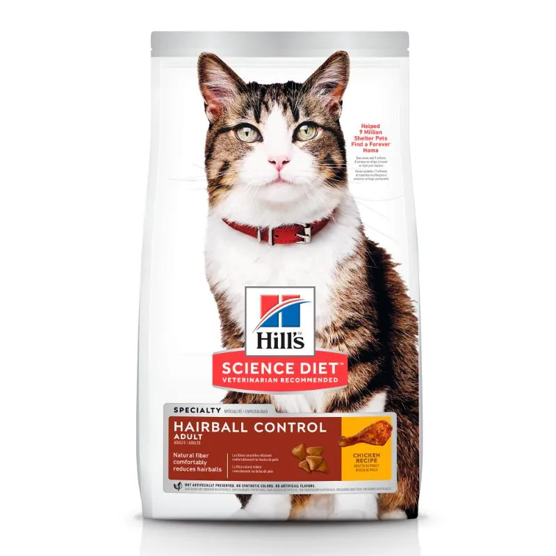 Hills Sd - Alimento Gato Adulto Control Bolas De Pelo Sabor Pollo