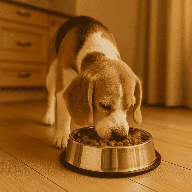 Paw Day - Plato Metalico Goma Antideslizante 22 Cm