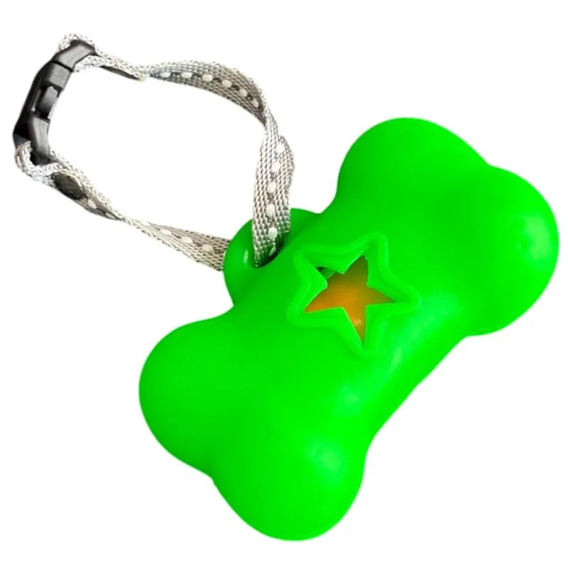 Paw Day - Dispensador Goma Verde ** Gratis 1 Rollo Bolsas