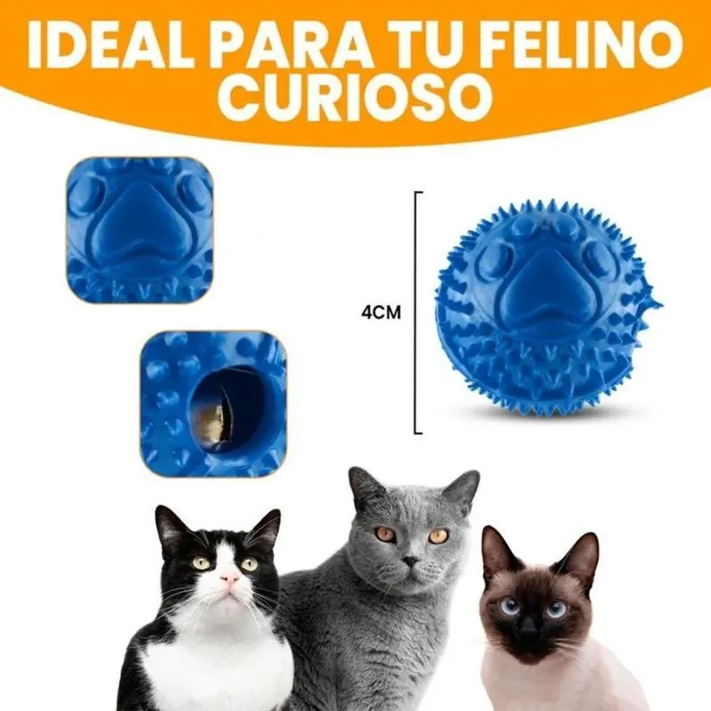 Paw Day - Pelota Interactiva Cascabel Gato