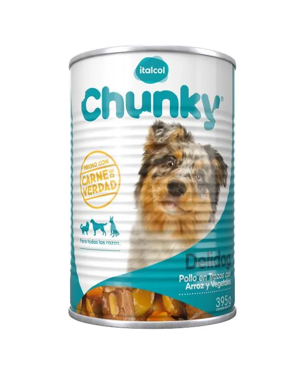 Chunky Delidog Trozos De Pollo Adulto