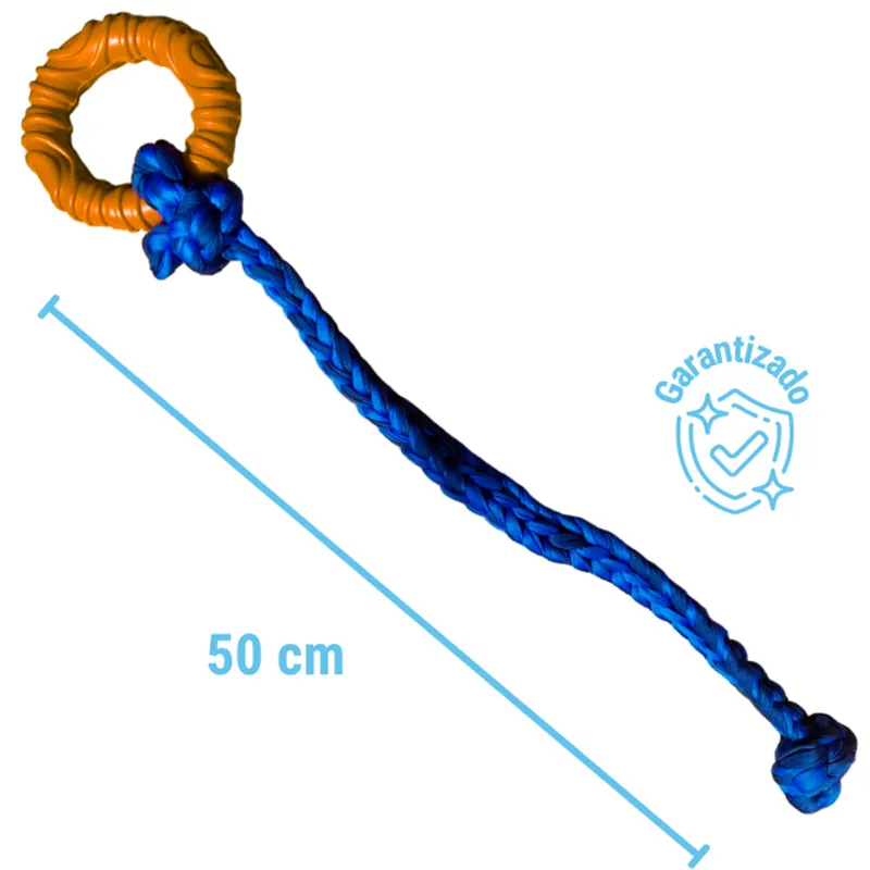 Toysbusters - Juguete De Jalar Resistente Para Perros - Azul