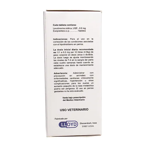 Thyro - Tabs 0.6 Mg 120