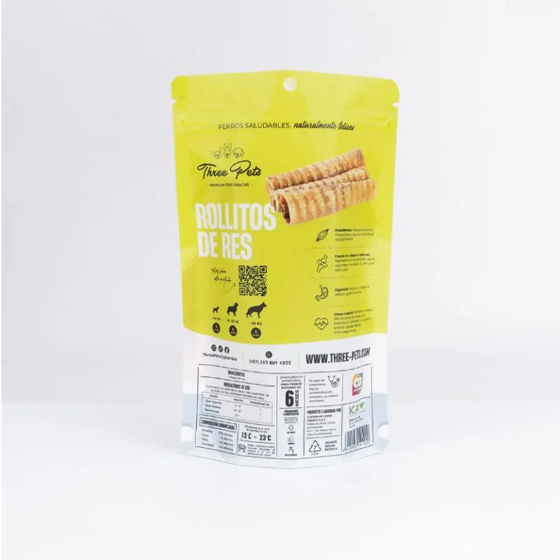 Rollitos De Res Three Pets