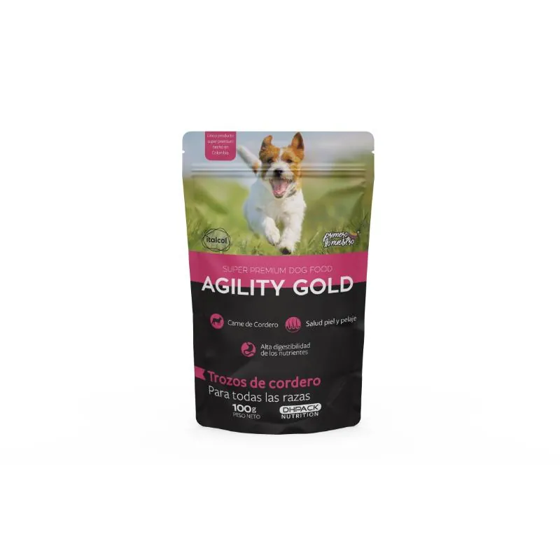 Agility Gold - Pouch Trozos De Cordero Adulto