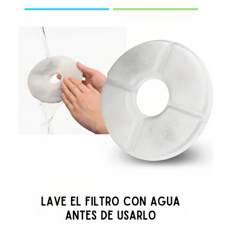 Calabaza Pets - Repuesto Filtro Para Fuente Redonda