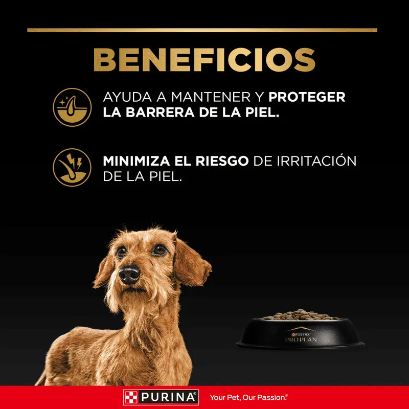 Pro Plan - Adultos razas pequeñas con piel sensible