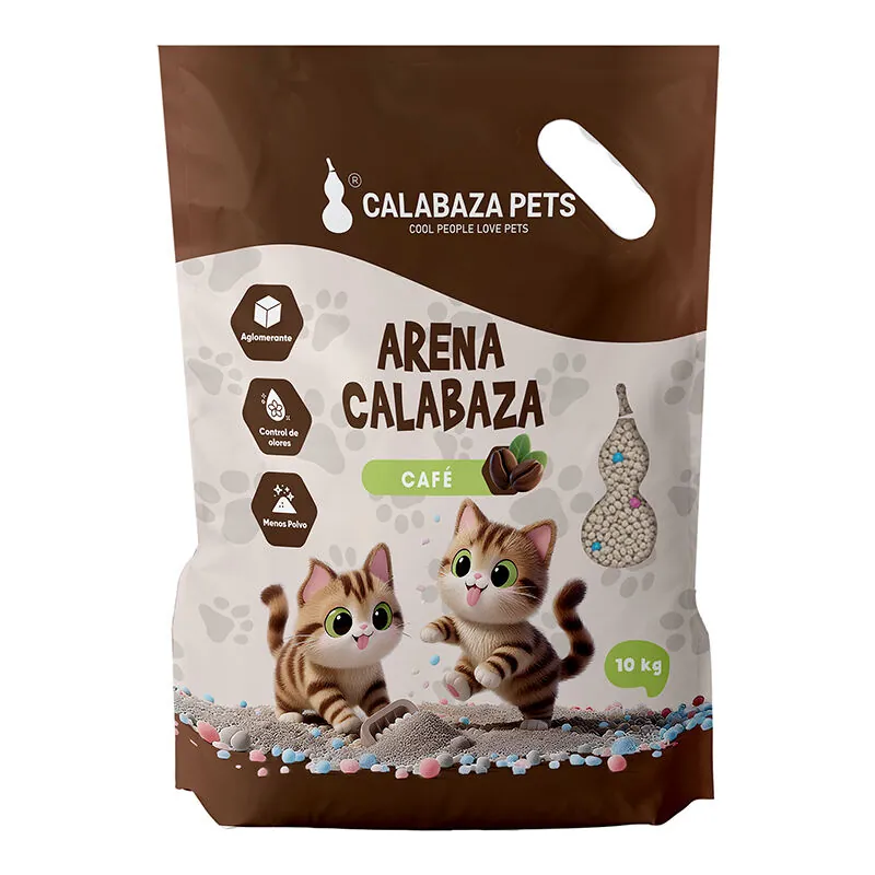 Calabaza Pets - Arena para Gatos Aroma Café
