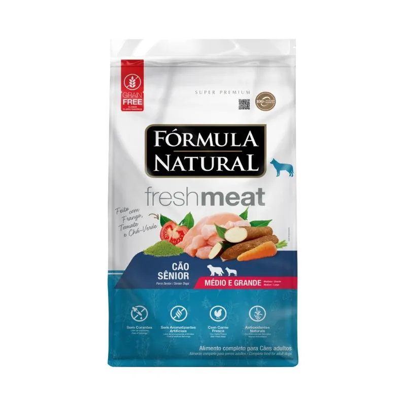 Formúla Natural - Fresh Meat Caes Senior Porte Medio Y Grande Pollo