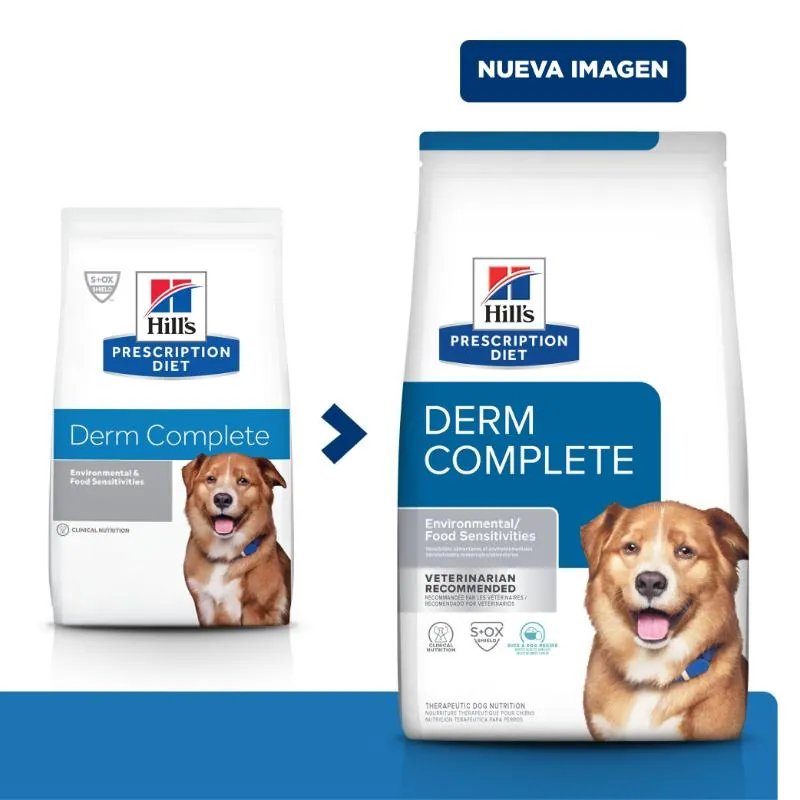 Hills Pd-Derm Complete Alimento Perro Alergias Alimentarias